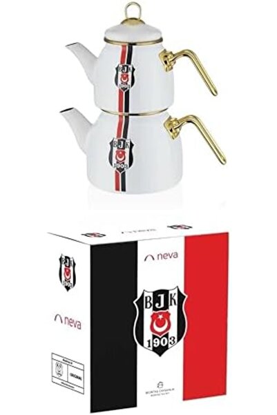 Yıldızan Nzr Beautestore Enameled Teapot Set with Dekomus 2026 1103473