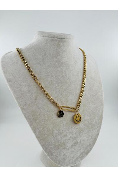 Bozhi Necklace Steel Silver Minimal Elegance
