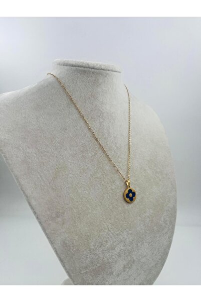 Bozhi Necklace Steel Gold Luminous Style