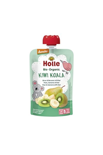 Holle Puree, Pears and bananas with kiwi, Kiwi Koala, 100 g