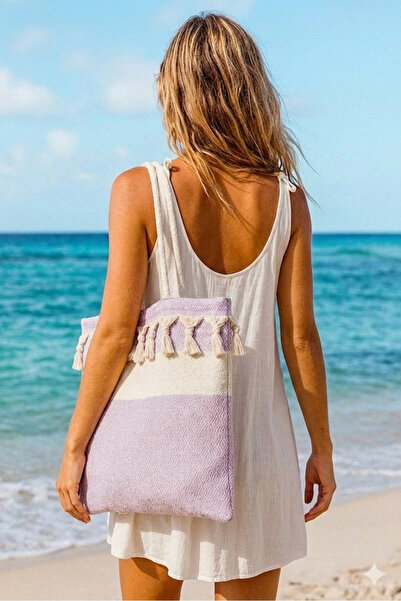 Life Line Cotton Peshtemal & Bag Set – Organic, Lightweight, Multi-Purpose (B...