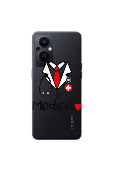 Other Oppo Reno 7 Lite Medicin Transparent Silicone TPU Θήκη