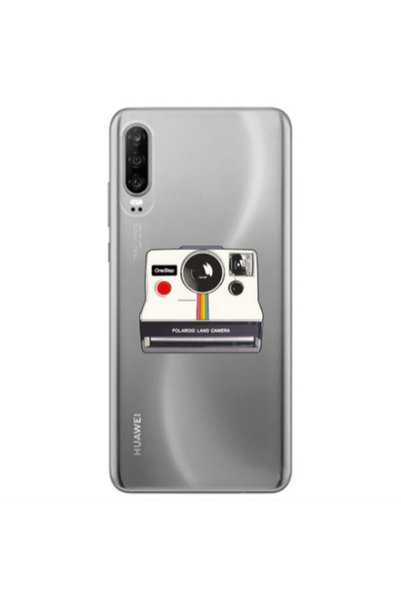 Other Huawei P30 Polaroid land camera Transparent Silicone TPU Θήκη