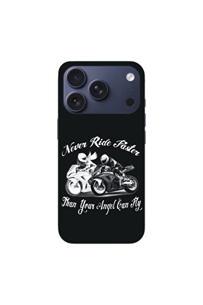 OEM Husa compatibila cu Apple iPhone 17 Pro Silicon Gel Tpu Model Never Ride ...