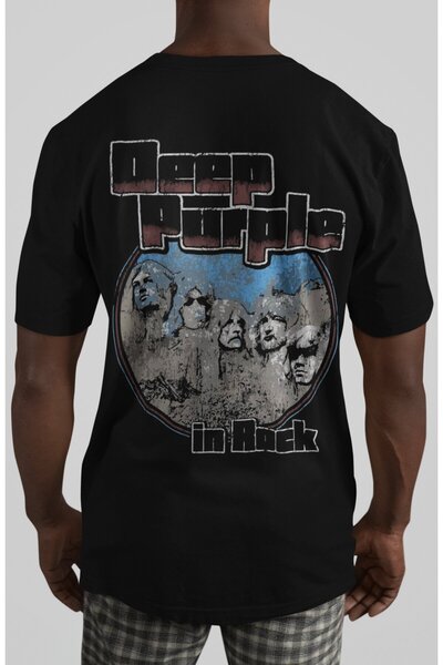 SEVBANO Džepovlja rok metal muzička grupa Deep Purple, majica sa zadnjim prin...