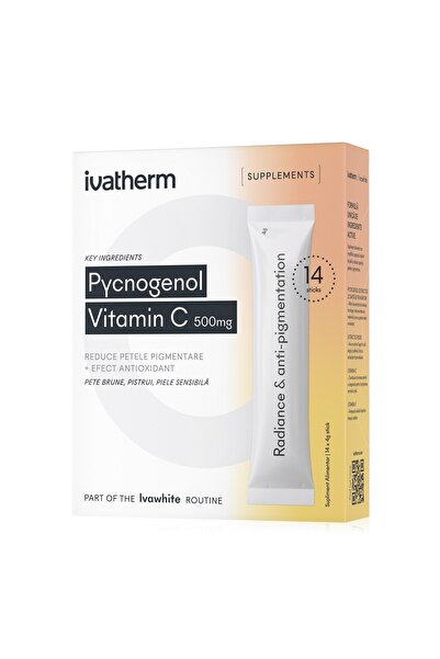 IVATHERM Pycnogenol și Vitamina C 500 mg, Ivatherm, 14 plicuri
