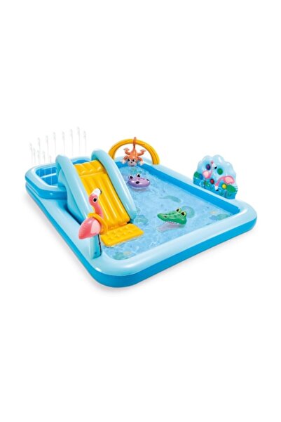 Intex Inflatable Play Center, Adventure, 244 x 198 x 71 cm, 2-10 years