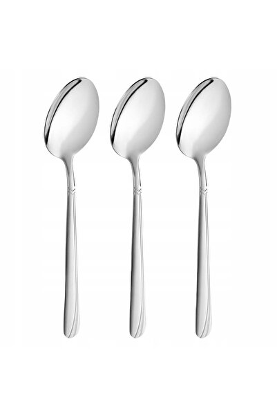 Kamille Linguri de supă – Set de 3 piese din oțel inoxidabil