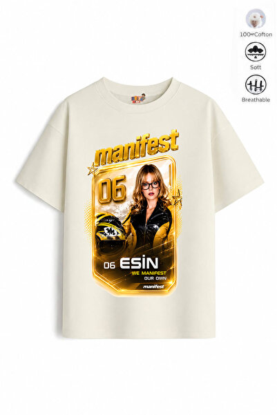 Belya Kids Wear Tricou pentru fete din bumbac oversize, model Mani Esin Tasarım3