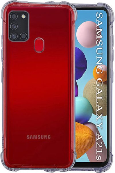 Techsuit Διαφανές Προστατευτικό Σιλικόνης (Galaxy A21s)