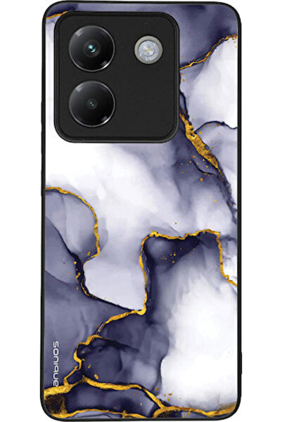 Other Θήκη Sonique Σειράς Marble για Xiaomi Poco M7 Pro 5g Μωβ Γκρι