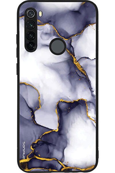 Other Θήκη Sonique Σειράς Marble για Xiaomi Redmi Note 8T Μωβ Γκρι