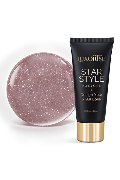 LUXORISE Polygel STAR STYLE - Colecția STAR SIGNATURE, Șoaptă de Bronz, 30ml