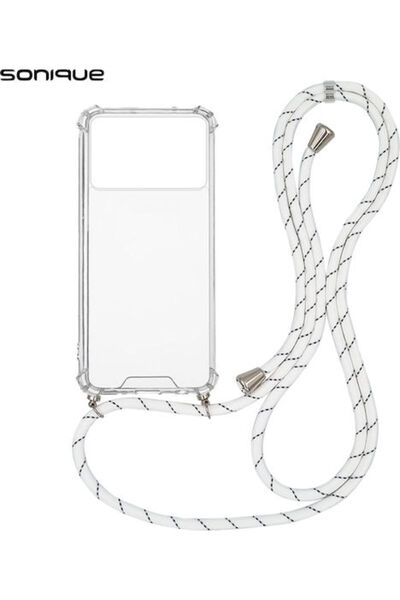 Other Sonique Armor Διαφανής Θήκη Σιλικόνης με Κορδόνι για Xiaomi Poco X6 Pro...