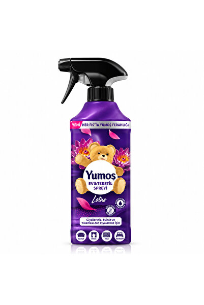 Yumoş Parfum deodorant pentru haine și textile Yumos® Spray Lotus, 450 ml