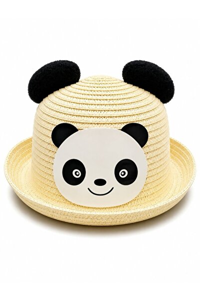 NN Palarie de Vara Verde Menta cu Panda pentru Copii, Protectie UV si Design ...