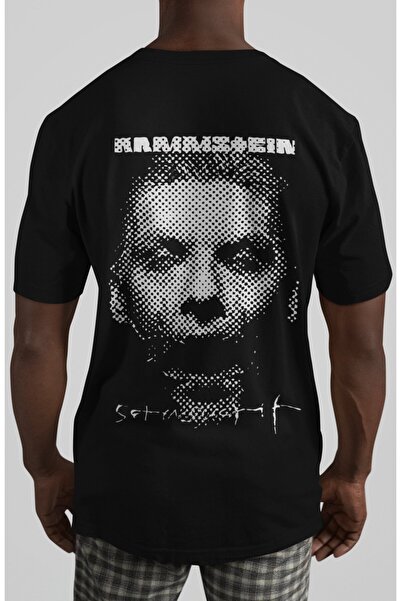 SEVBANO Rammstein rok metal muzički bend, majica sa leđnim printom, unisex, v...
