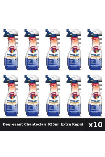 Chanteclair Set 10 Degresant Universal 625ml Extra Rapid - Anticalcar Puternic