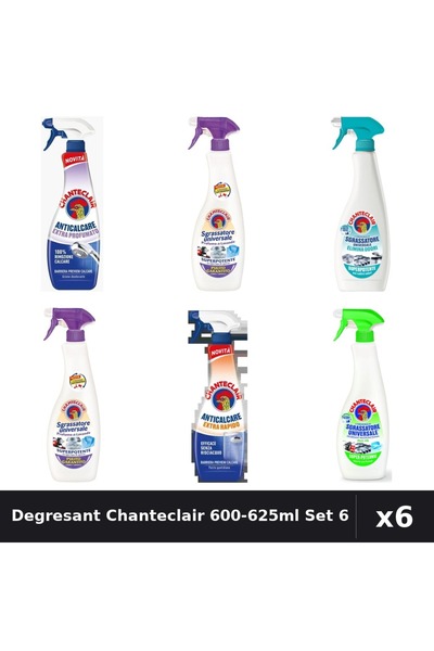 Chanteclair Set 6 Degresant Universal 600-625ml - Lavanda, Lămâie, Mosc Alb, ...