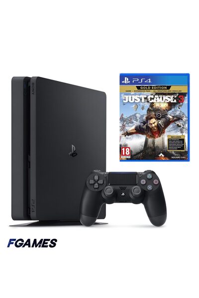 Sony Consola Playstation 4 Slim Ps4 1TB + Controller + Just Cause 3 Gold Edit...