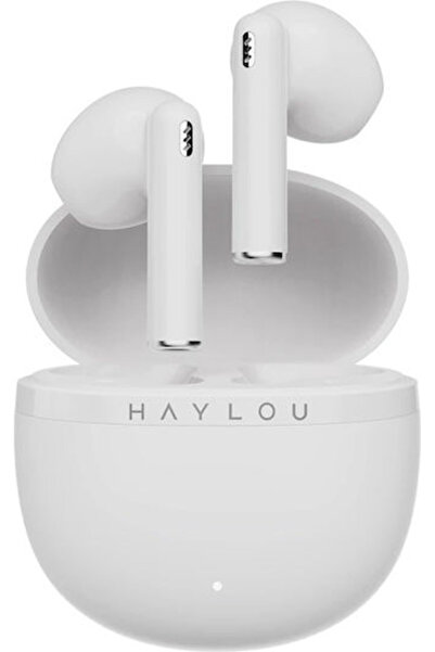 Haylou X1 Plus Ακουστικά Bluetooth Handsfree με Θήκη Φόρτισης Λευκά