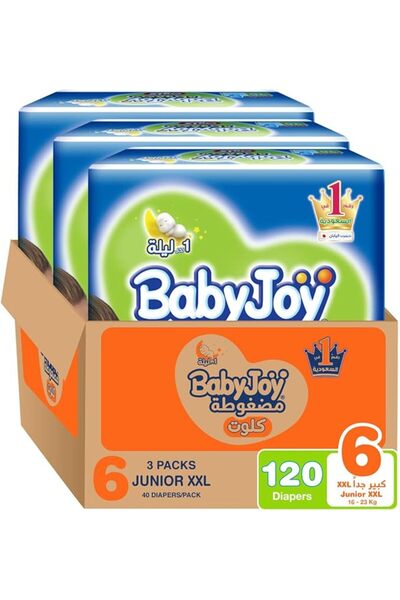 BabyJoy Baby Diapers 120 Pieces Size 6
