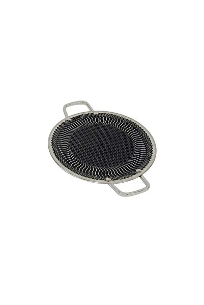 Chefline Stainless Steel Honeycomb Double Handle Tawa, 30 cm