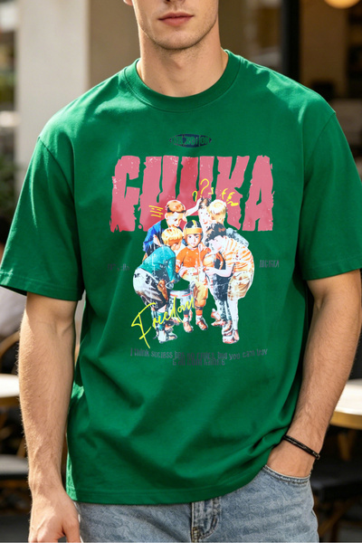 Fleck تي شيرتات كاجوال للرجال من Guuka بتصميم شخصيات الأنمي، تي شيرتات مطبوعة...