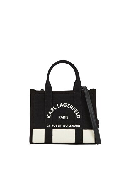Karl Lagerfeld Γυναικεία K/Rsg Mini Tote Τσάντα Μαύρη A3W50027-1UG CANNOLI CR...