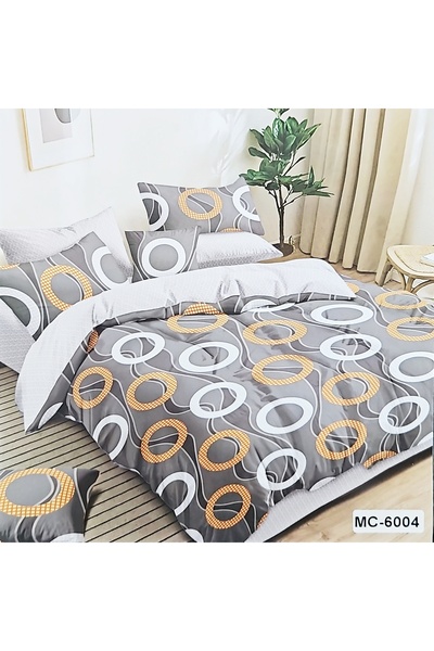 MILANO COLLECTION Finet Double Bed Linen Top Bottom Set 6 Pieces MC-6004