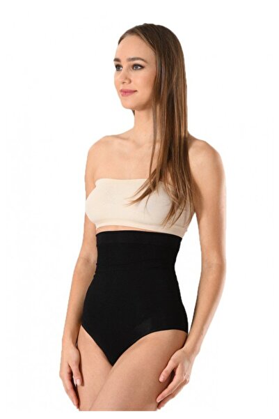 Miss Fit Corset damă modelator cu bandă de silicon si talie înaltă, culoare n...