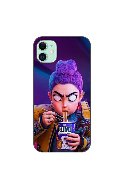 OEM Husa compatibila cu Apple iPhone 11 Silicon Gel Tpu Model KPop Demon Hunt...