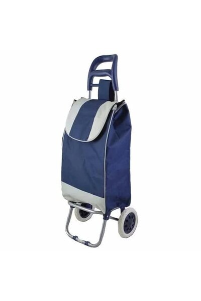 OEM Foldable shopping cart with metal structure – 25 kg, detachable and washa...