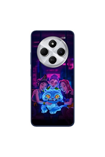 OEM Husa compatibila cu Xiaomi Redmi 14C Silicon Gel Tpu Model KPop Demon Hun...