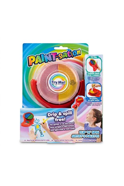 Paint-Sation Δημιουργικό Σετ Ζωγραφικής για Παιδιά, Περιστρεφόμενη Παλέτα με ...