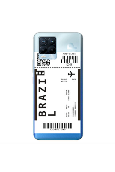 Other Realme 8 Pro Brazil BRA Transparent Silicone TPU Θήκη