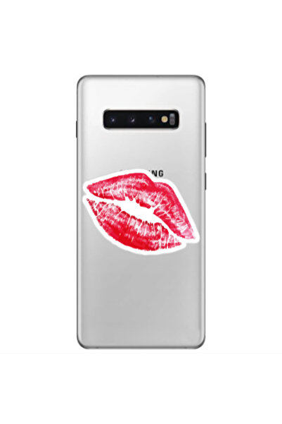 Other Samsung S10 Plus Drooling Tongue Transparent Silicone TPU Θήκη