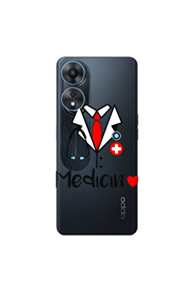 Other Oppo A 98 Medicin Transparent Silicone TPU Θήκη