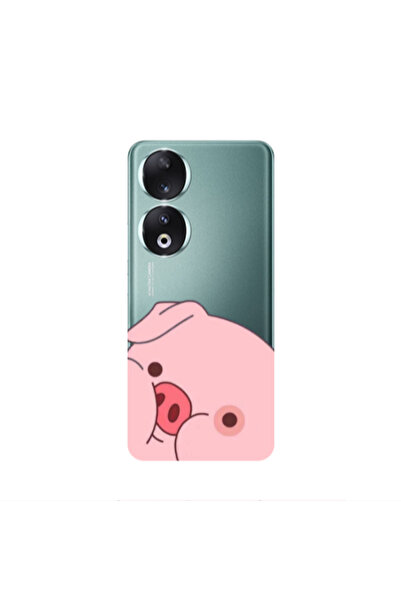 Other Honor 90 5G Piggy 2 Transparent Silicone TPU Θήκη