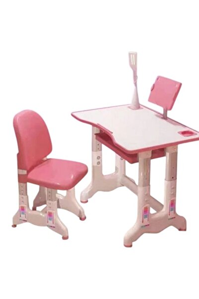 E-ANAMAG Birou cu scaun, reglabile pe inaltime, cu lampa si suport tableta A4