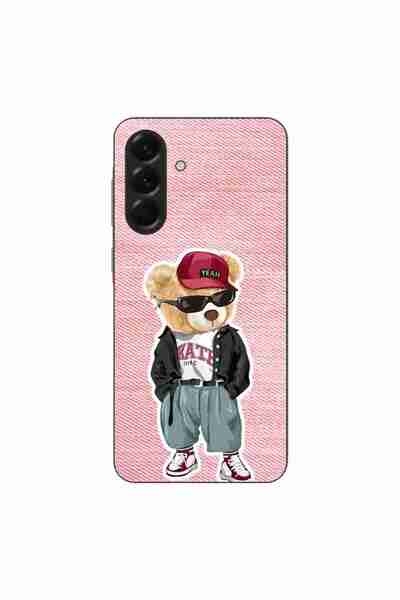 OEM Θήκη συμβατή με Samsung Galaxy A36 από σιλικόνη gel TPU με σχέδιο Ροζ Τζι...