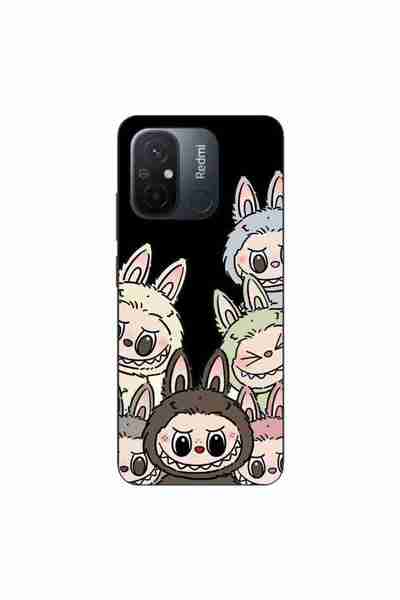 OEM Husa compatibila cu Xiaomi Redmi 12C Silicon Gel Tpu Model Labubu Pattern...