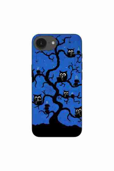 OEM Husa compatibila cu Apple iPhone 16e Silicon Gel Tpu Model Halloween Tree...