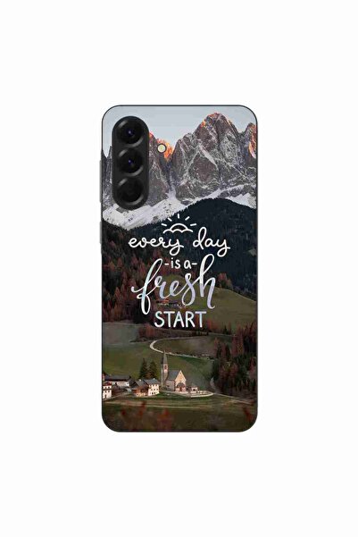 OEM Husa compatibila cu Samsung Galaxy A56 Silicon Gel Tpu Model Mesaj Fresh ...