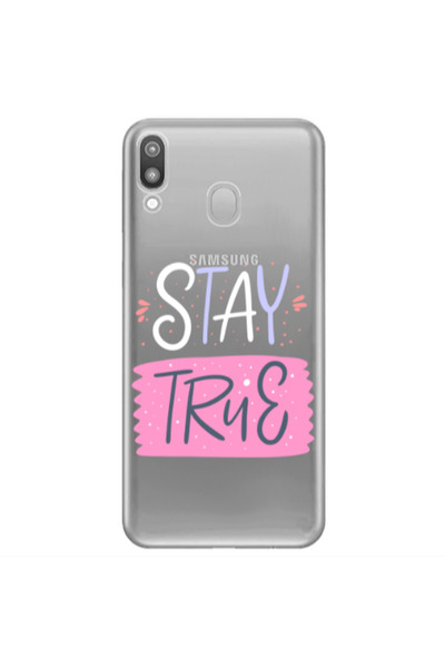 Other Samsung M20 Stay True Transparent Silicone TPU Θήκη