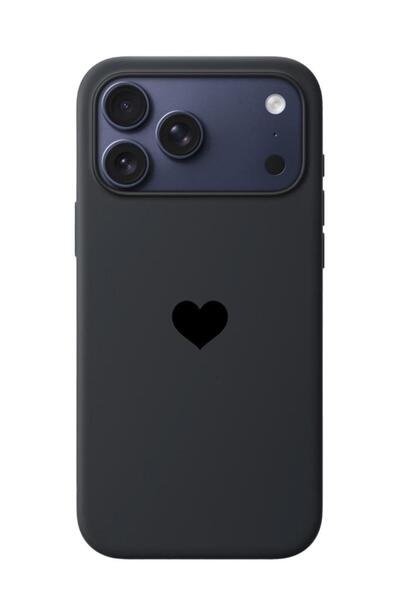 3GEN CASE iPhone 17 Pro Kalp Logolu Lansman Kılıf İçi Kadife Kaplamalı Kamera...
