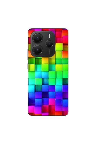 OEM Θήκη συμβατή με Xiaomi Redmi Note 14 5G Σιλικόνης Gel TPU με σχέδιο Πολύχ...
