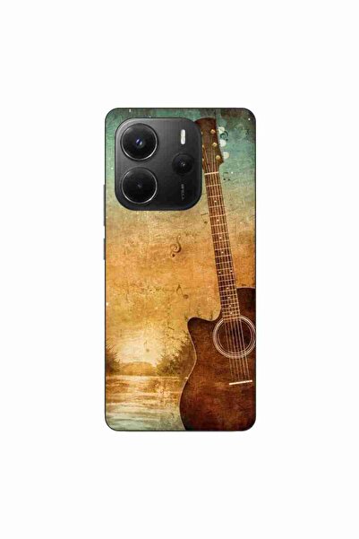 OEM Husa compatibila cu Xiaomi Redmi Note 14 4G Silicon Gel Tpu Model Chitara...