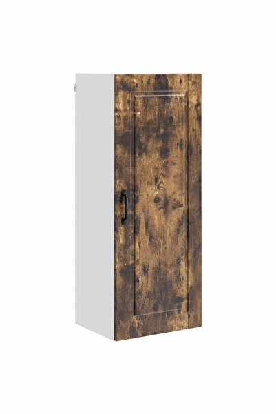 vidaxl Dulap de bucătărie cu raft Stejar fumuriu 40 x 31 x 100 cm