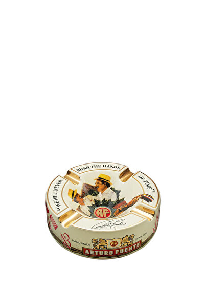 Arturo Fuente Journey El Yapımı Bej Seramik Puro Küllüğü
